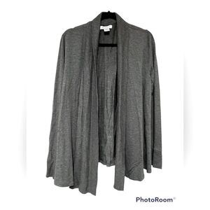 Liz Claiborne weekend Dark Gray Cardigan